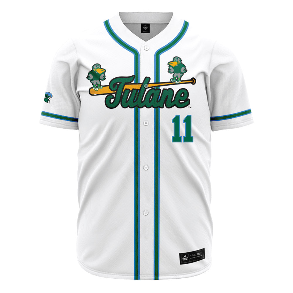 Tulane - NCAA Baseball : Max Mazinter - Jersey-0
