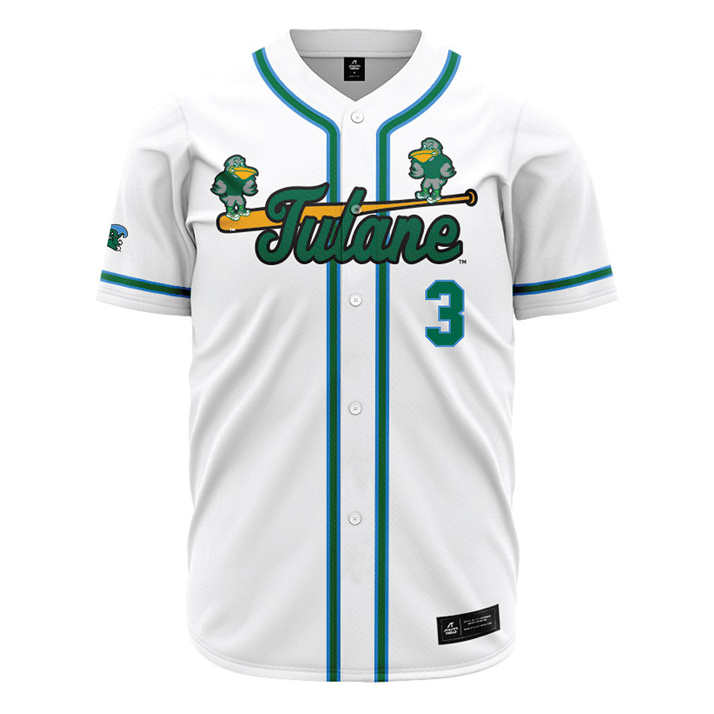 Tulane - NCAA Baseball : Kaikea Harrison - Jersey-0