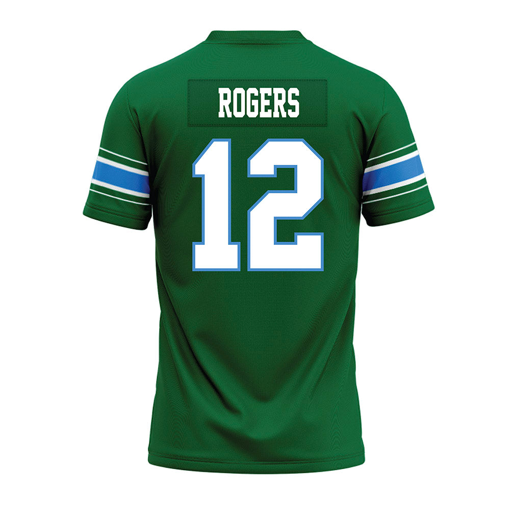 Tulane - NCAA Football : Anthony Rogers - Green Premium Football Jersey-1