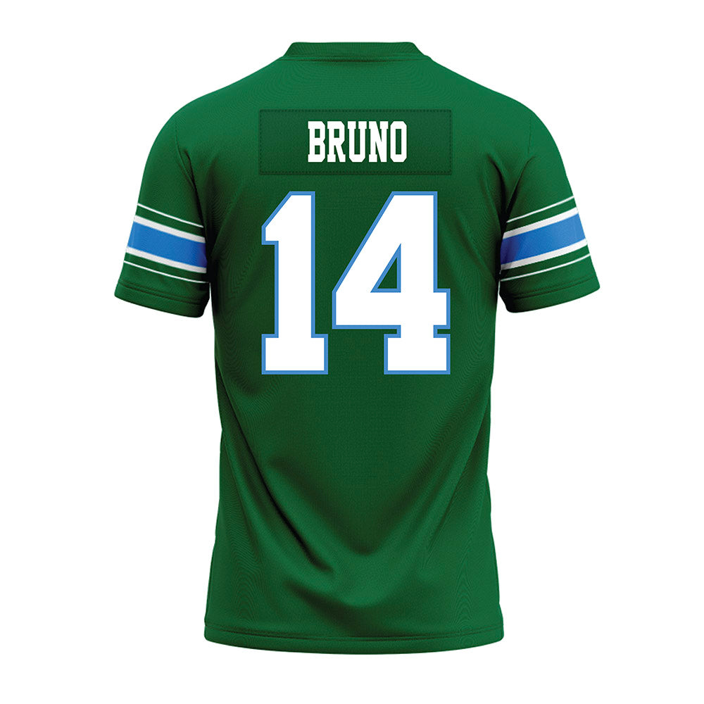 Tulane - NCAA Football : Dagan Bruno - Green Premium Football Jersey-1