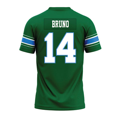 Tulane - NCAA Football : Dagan Bruno - Green Premium Football Jersey-1