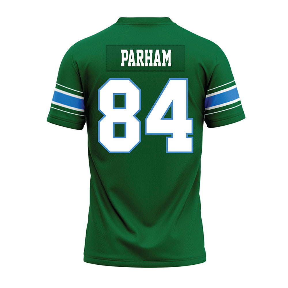 Tulane - NCAA Football : Antwaun Parham - Green Premium Football Jersey-1