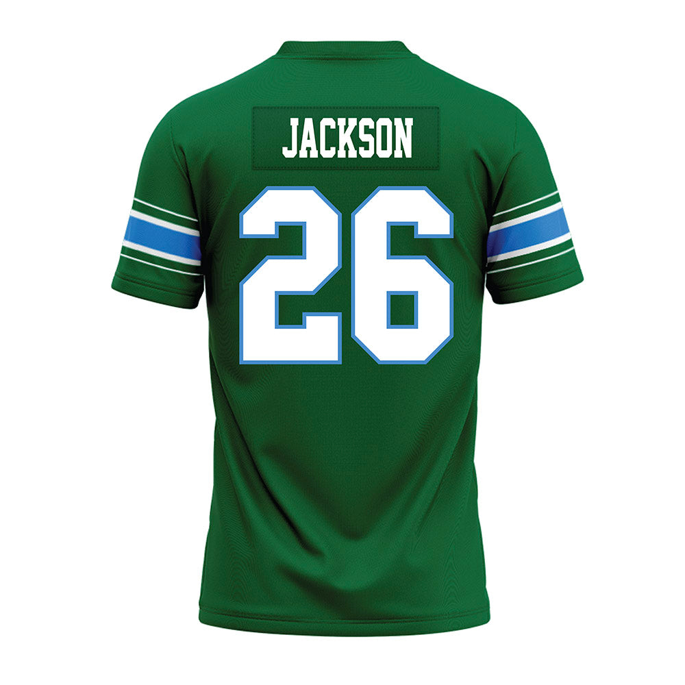 Tulane - NCAA Football : Dorion Jackson - Green Premium Football Jersey-1