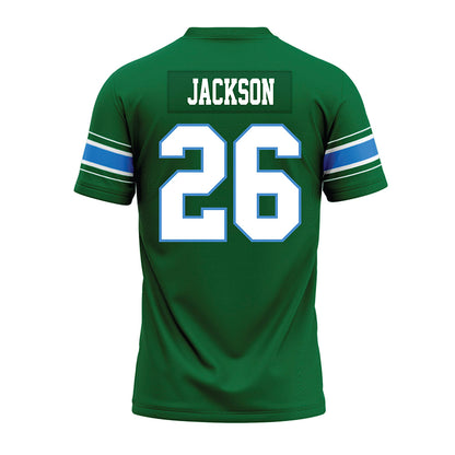Tulane - NCAA Football : Dorion Jackson - Green Premium Football Jersey-1