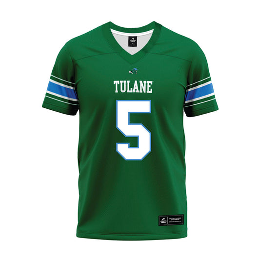 Tulane - NCAA Football : Anthony Brown-Stephens - Green Premium Football Jersey-0