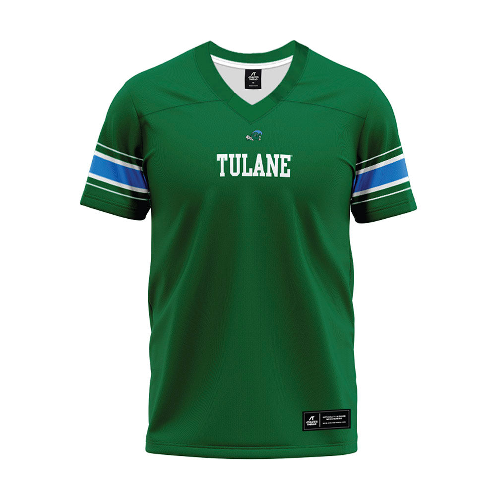 Tulane - NCAA Football : Bredell Richardson - Green Premium Football Jersey-0