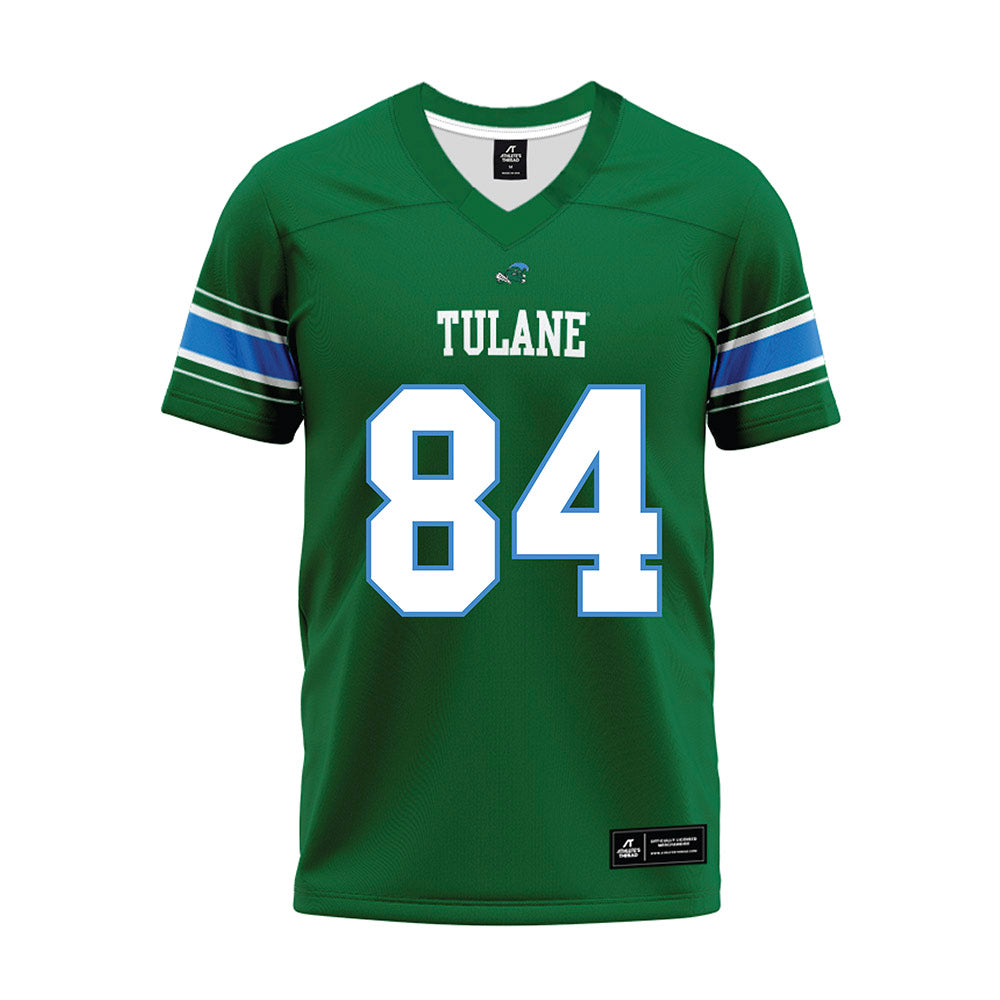 Tulane - NCAA Football : Antwaun Parham - Green Premium Football Jersey-0