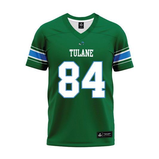 Tulane - NCAA Football : Antwaun Parham - Green Premium Football Jersey-0