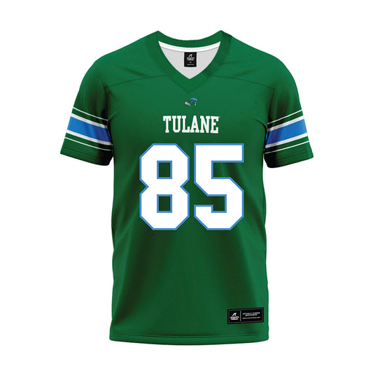 Tulane - NCAA Football : Gabe Daniels - Green Premium Football Jersey-0