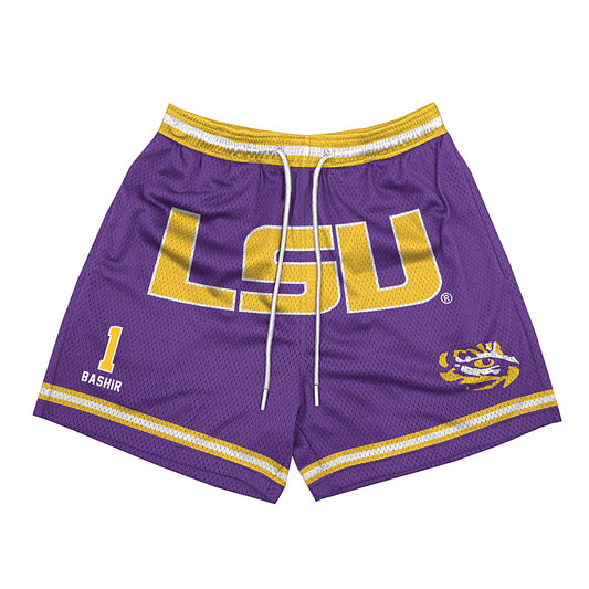 LSU - NCAA Men's Basketball : Abdi Bashir - Shorts-0