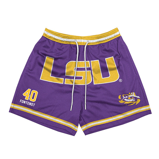 LSU - NCAA Baseball : Grant Fontenot - Shorts-0