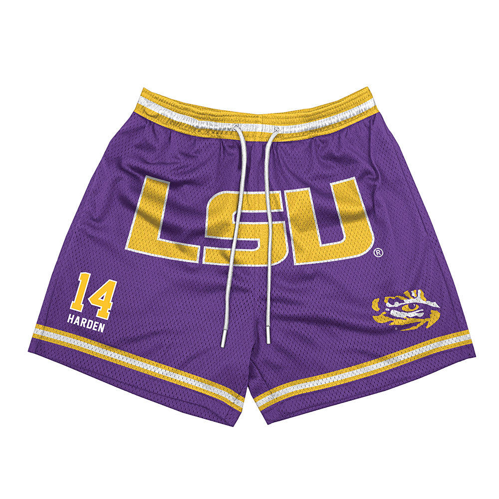 LSU - NCAA Baseball : Daniel Harden - Shorts-0