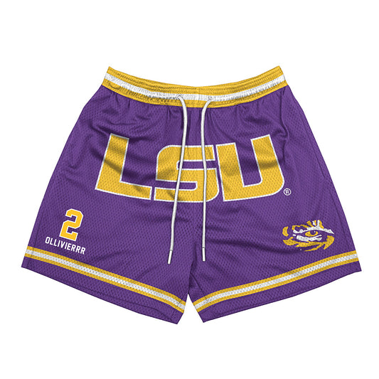 LSU - NCAA Women's Soccer : Jocelyn Ollivierrr - Shorts-0