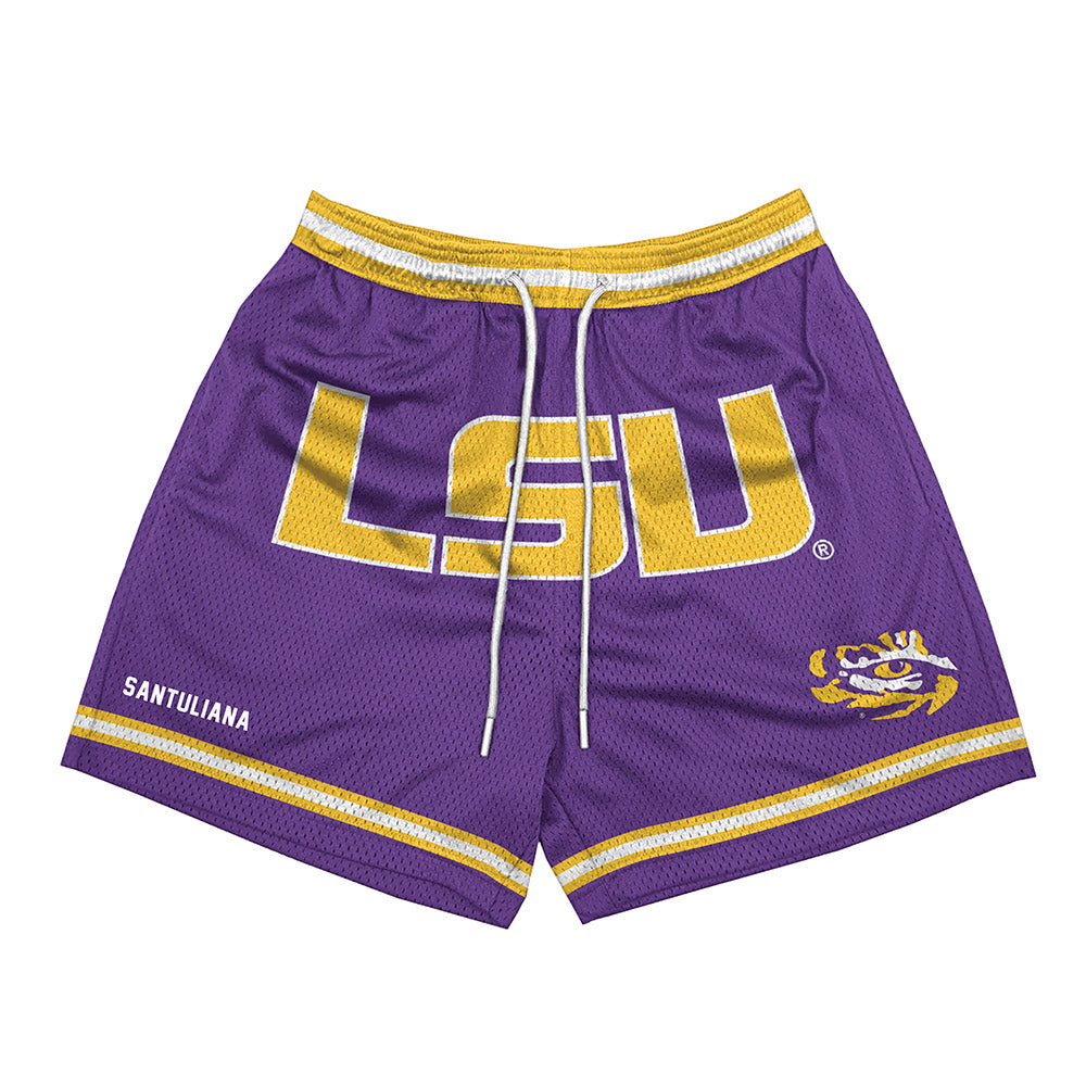 LSU - NCAA Women's Swimming & Diving : Nicole Santuliana - Shorts-0