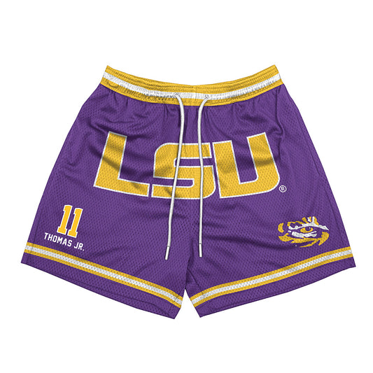 LSU - NCAA Men's Basketball : Dedan Thomas Jr. - Shorts-0