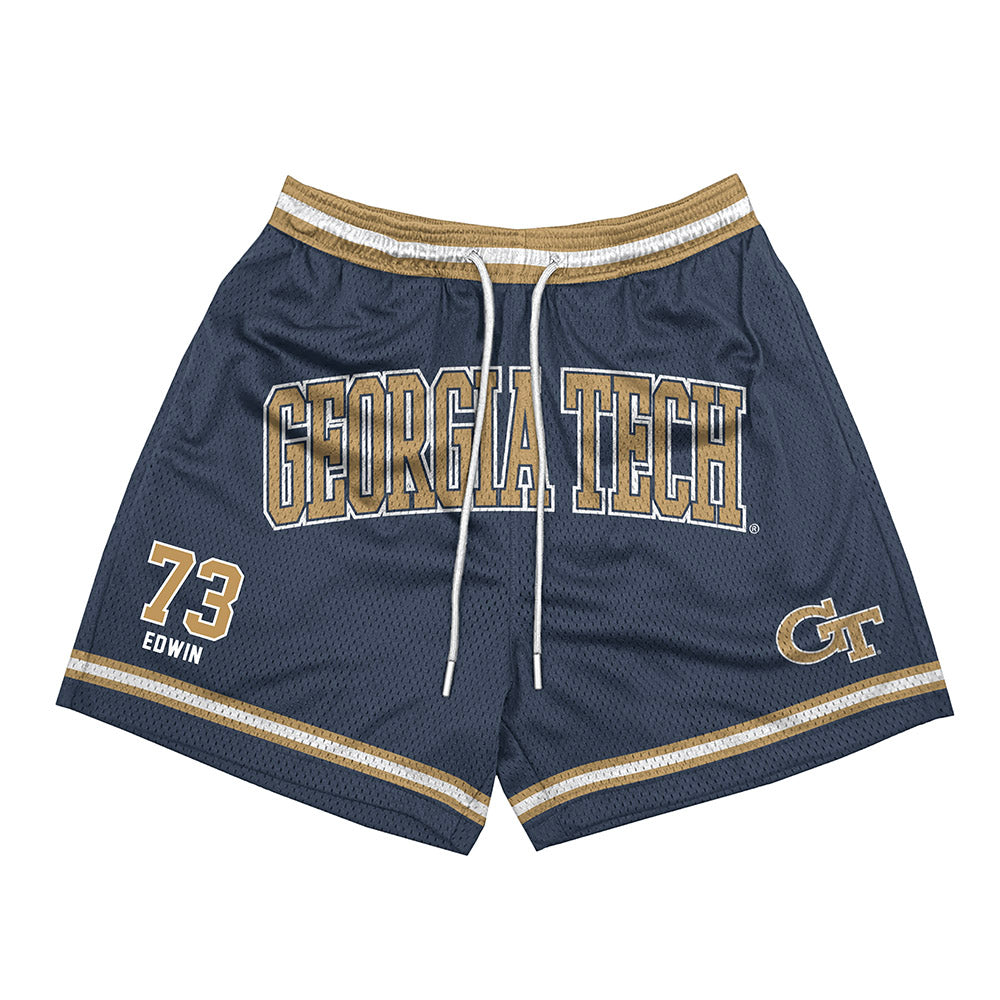 Georgia Tech - NCAA Football : Favour Edwin - Shorts-0