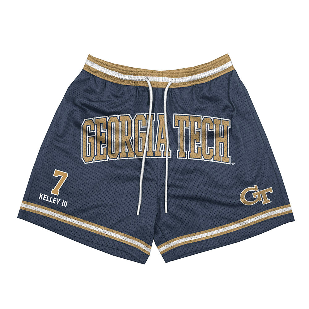 Georgia Tech - NCAA Men's Basketball : Chas Kelley III - Shorts-0