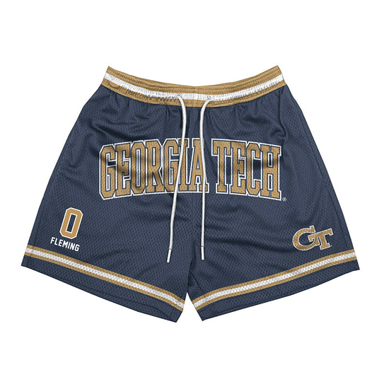 Georgia Tech - NCAA Men's Basketball : Akai Fleming - Shorts-0