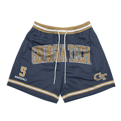 Georgia Tech - NCAA Men's Basketball : Peyton Marshall - Shorts-0
