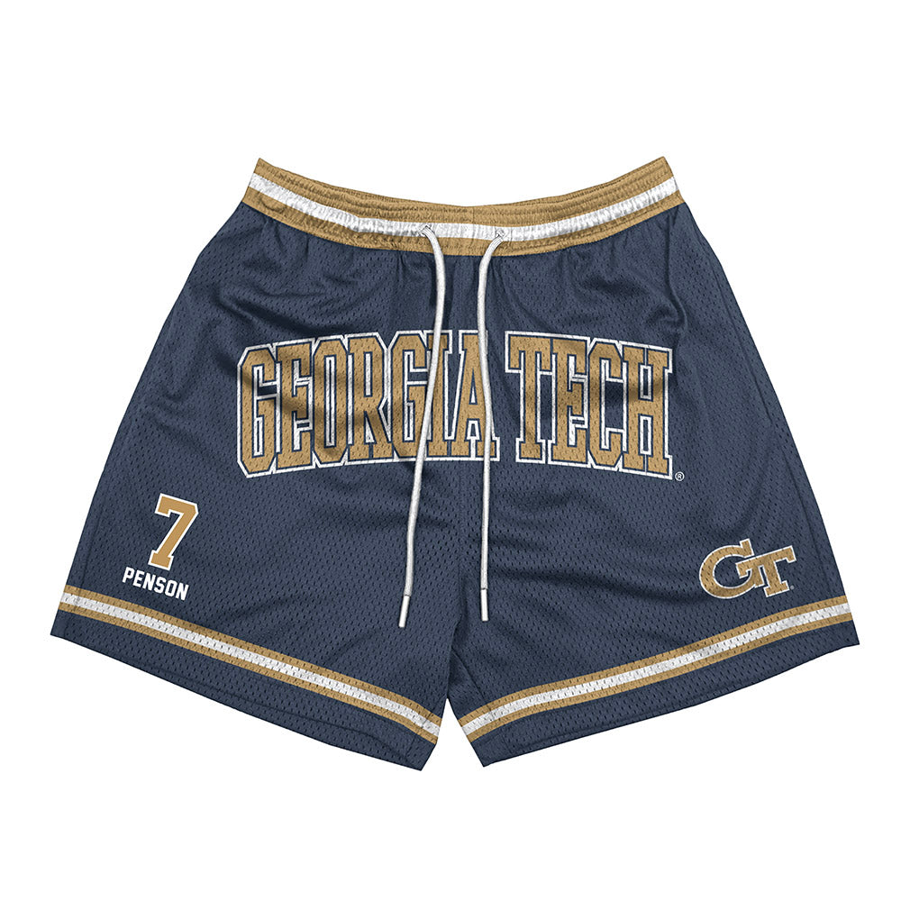 Georgia Tech - NCAA Football : Dalen Penson - Shorts-0