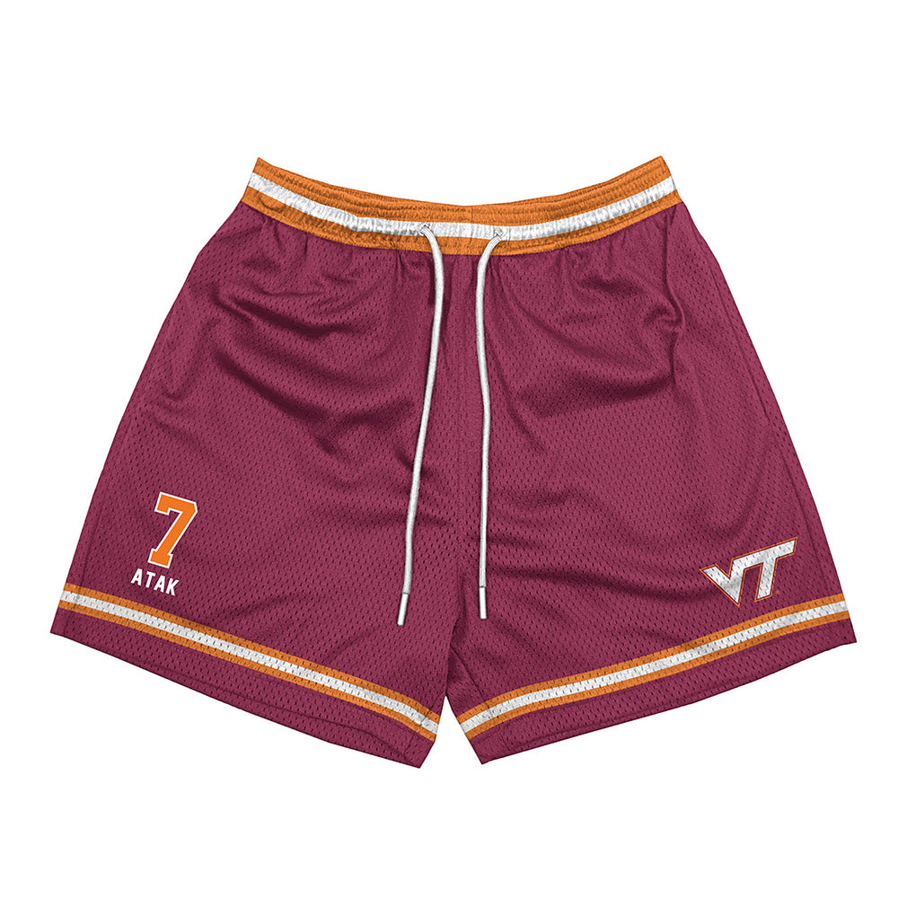 Virginia Tech - NCAA Men's Basketball : Kuol Atak - Shorts-0