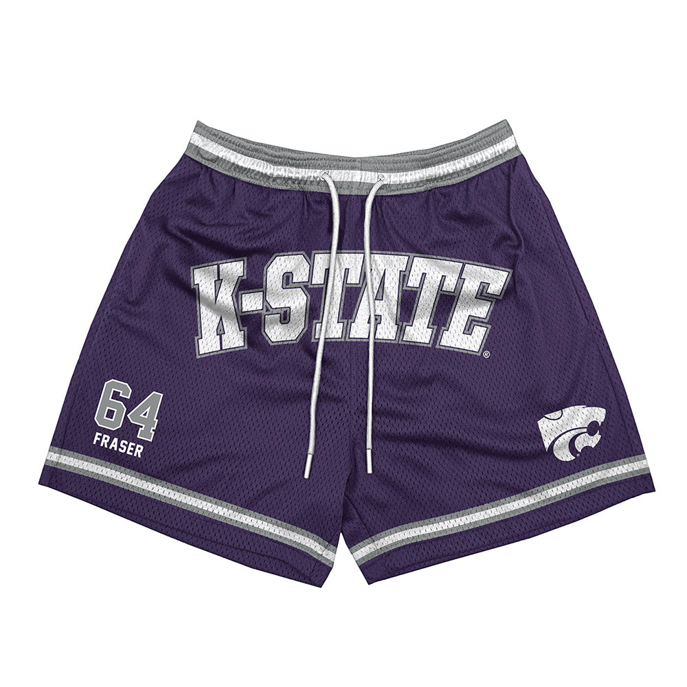 Kansas State - NCAA Football : Bennett Fraser - Shorts-0