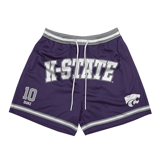 Kansas State - NCAA Baseball : Tanner Duke - Shorts-0