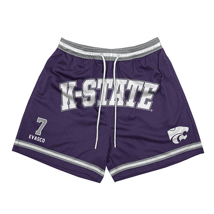 Kansas State - NCAA Baseball : Aj Evasco - Shorts-0