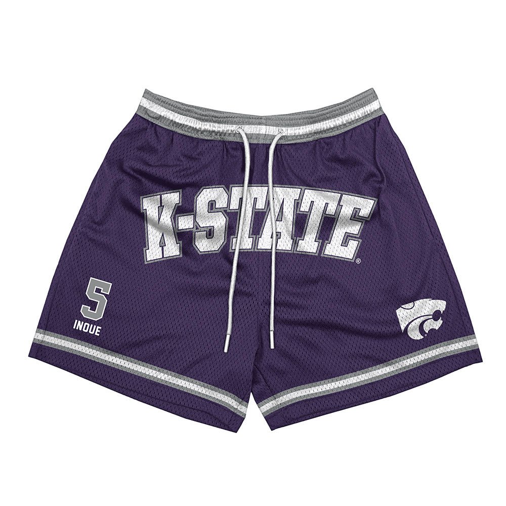 Kansas State - NCAA Baseball : Shintaro Inoue - Shorts-0