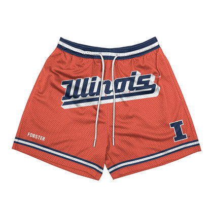 Illinois - NCAA Football : John Forster - Shorts-0