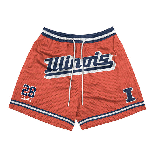 Illinois - NCAA Football : Dylan Rosiek - Shorts