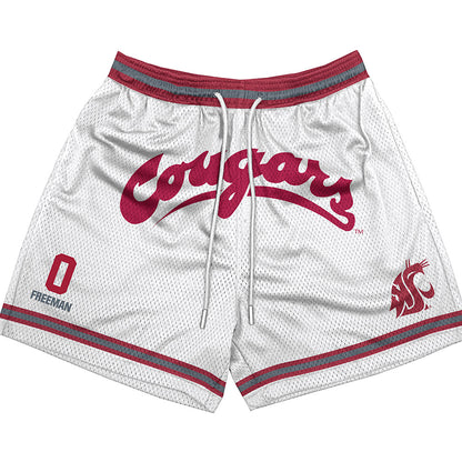 WSU - NCAA Football : Anthony Freeman - Shorts-0
