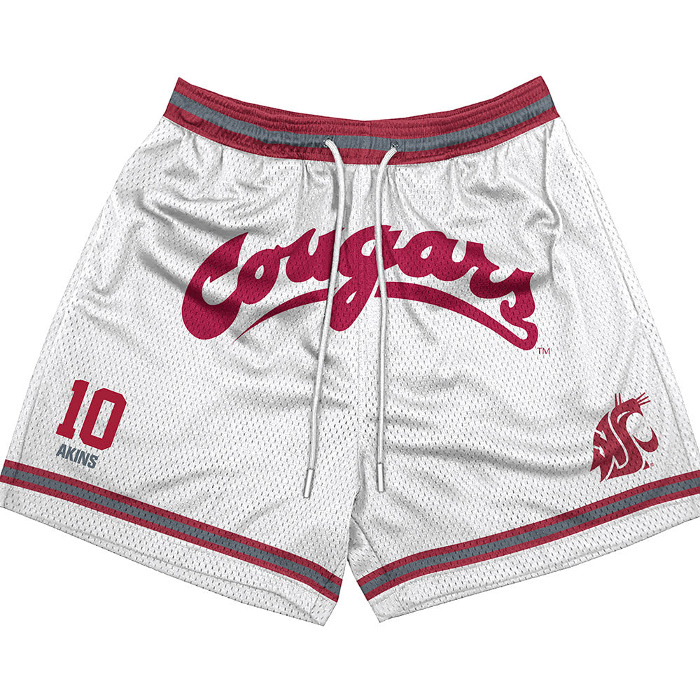 WSU - NCAA Men's Basketball : Sebastian Akins - Shorts-0