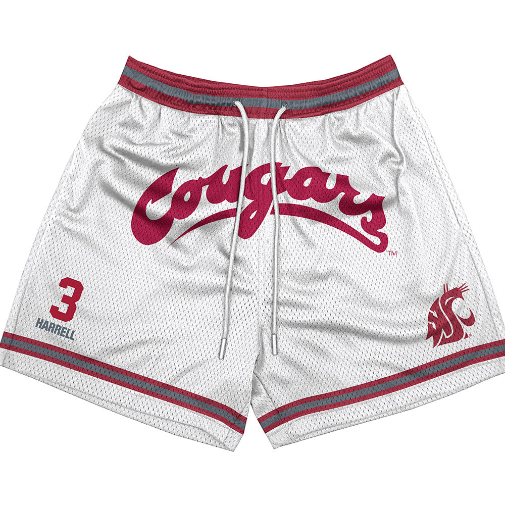 WSU - NCAA Men's Basketball : Jaylen Harrell - Shorts-0