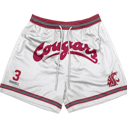 WSU - NCAA Men's Basketball : Jaylen Harrell - Shorts-0