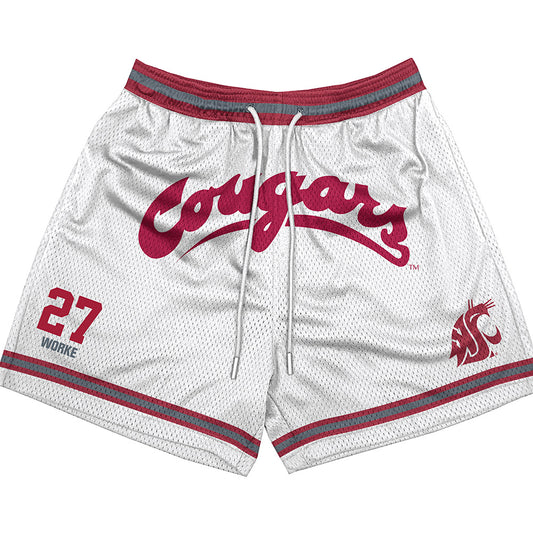 WSU - NCAA Women's Soccer : Kingston Worke - Shorts-0