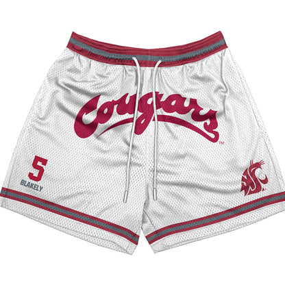 WSU - NCAA Men's Basketball : Dieume Blakely - Shorts-0