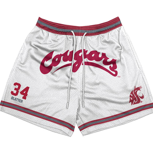 WSU - NCAA Baseball : Brock Blatter - Shorts-0