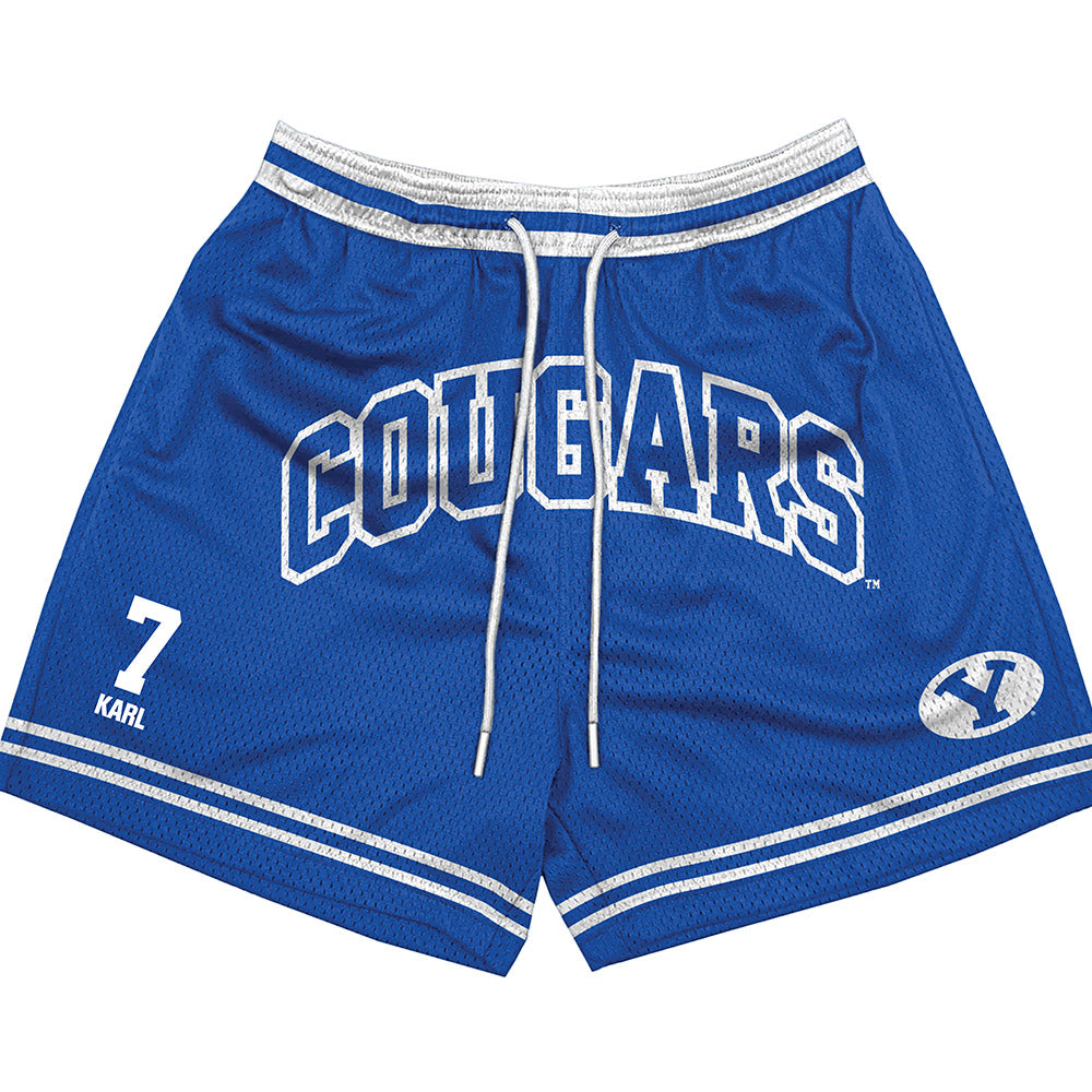 BYU - NCAA Women's Soccer : Ellie Karl - Shorts-0