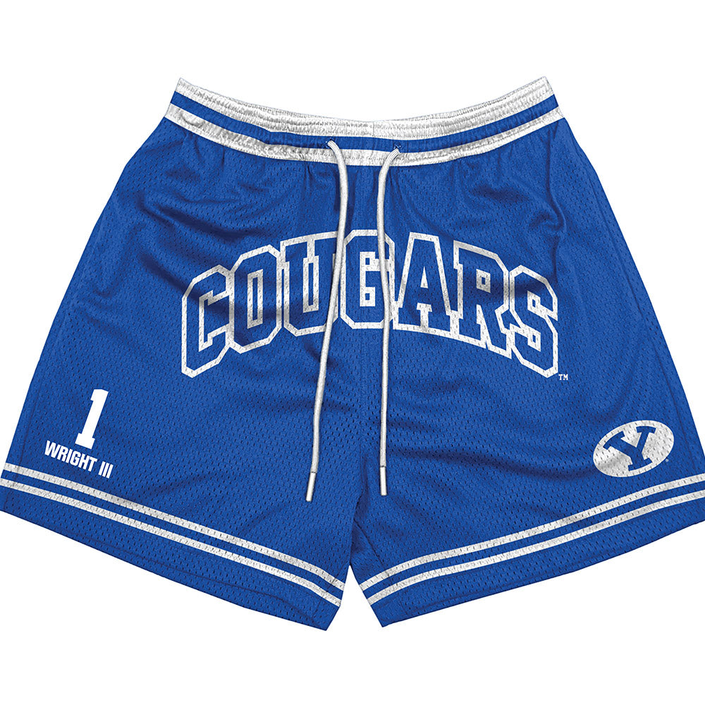 BYU - NCAA Men's Basketball : Robert Wright III - Shorts-0