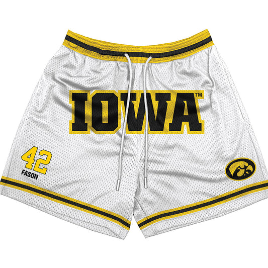 Iowa - NCAA Football : David Fason - Shorts-0