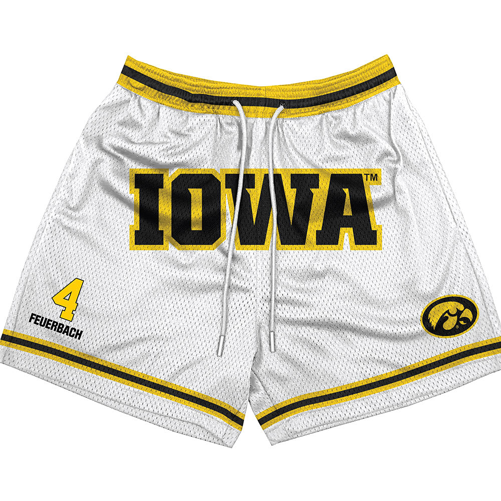 Iowa - NCAA Women's Basketball : Kylie Feuerbach - Shorts-0