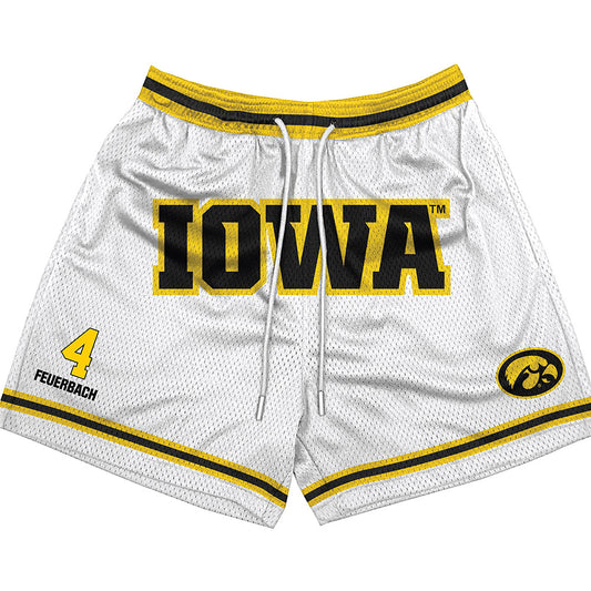Iowa - NCAA Women's Basketball : Kylie Feuerbach - Shorts-0