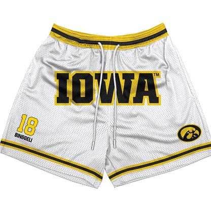 Iowa - NCAA Women's Soccer : Berkley Binggeli - Shorts-0