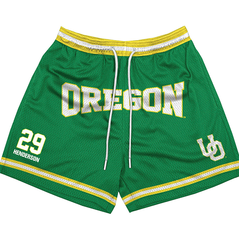 Oregon - NCAA Football : Arlo Henderson - Shorts-0