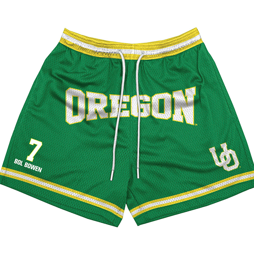 Oregon - NCAA Men's Basketball : Taylor Bol Bowen - Shorts-0