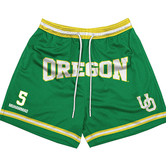 Oregon - NCAA Women's Basketball : Amina Muhammad - Shorts-0