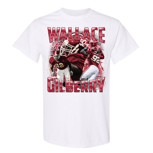 Alabama - Football Alumni : Wallace Gilberry - Player Collage T-Shirt
