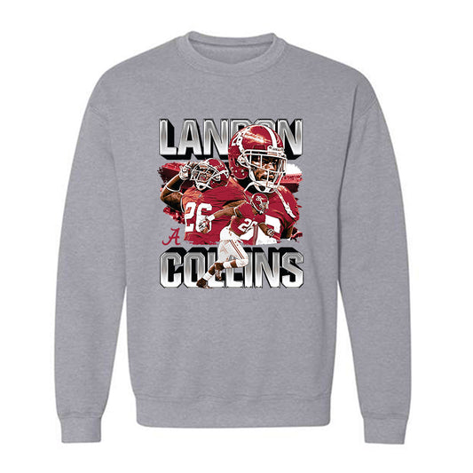 Alabama - Football Alumni : Landon Collins - Player Collage Crewneck Sweatshirt