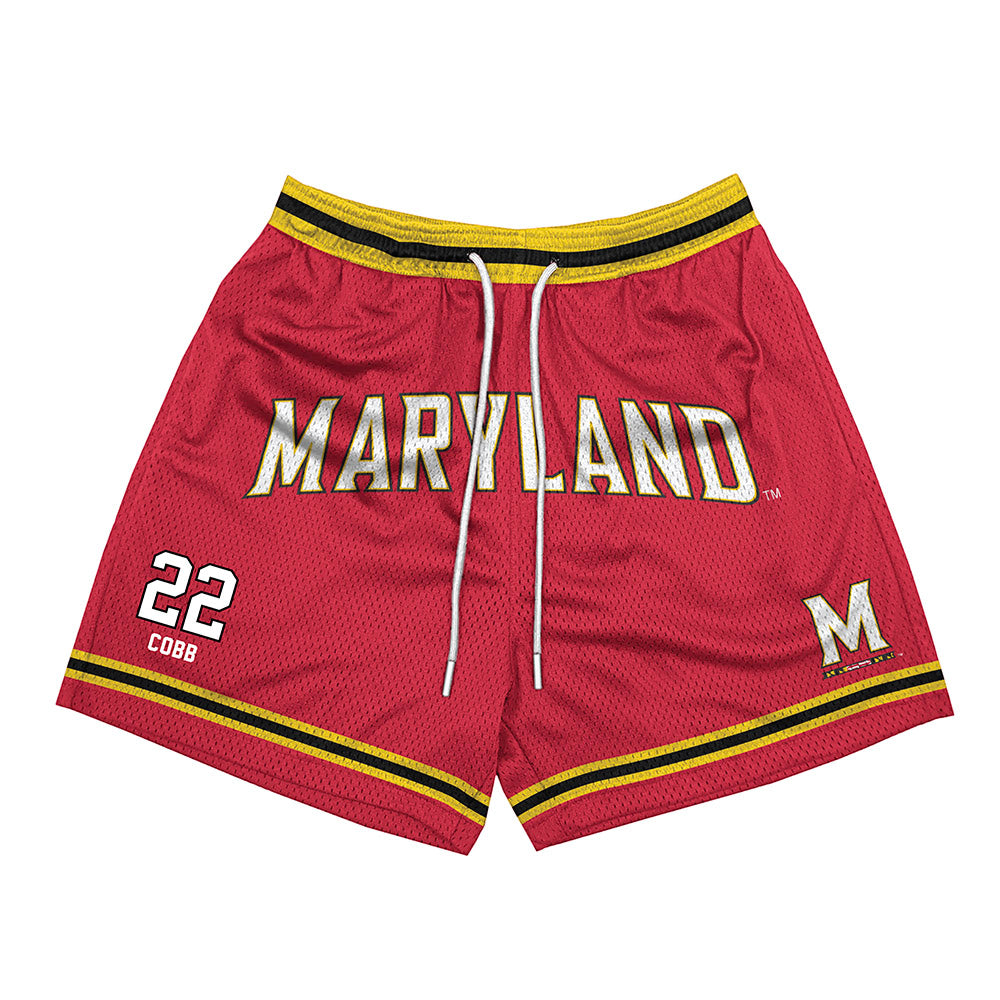 Maryland - NCAA Football : Zahir Cobb - Shorts-0